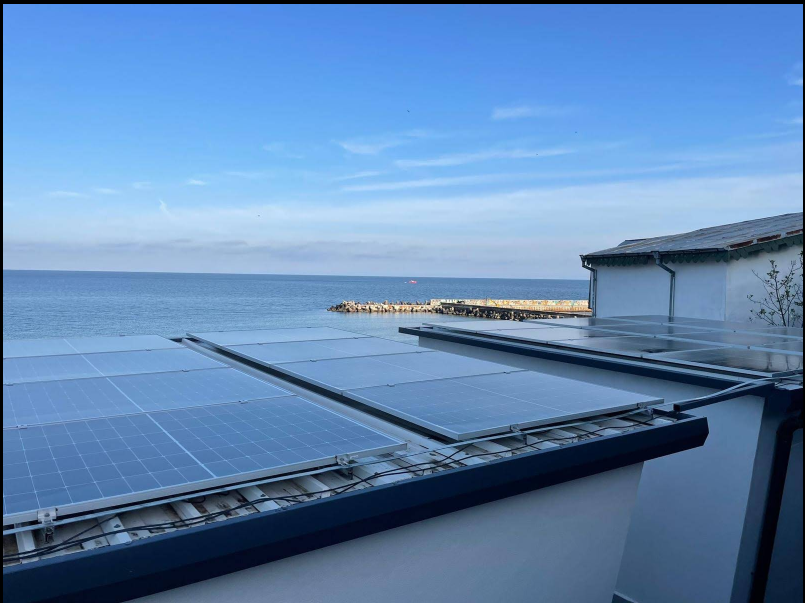 Eco-friendly solar panel cleaning